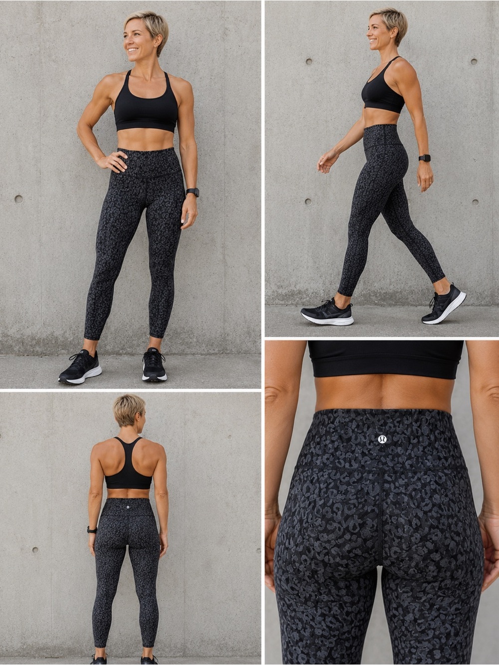 Lululemon Wunder Under High-Rise Tight 25" Luxtreme Leopard Camo Coal. 10